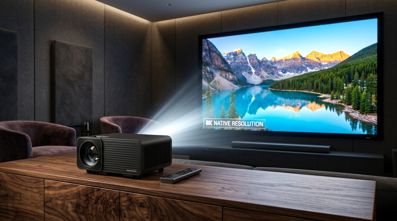 Rhayon RX10 8K Laser Projector Review: 5,800 Lumens & 8K Performance Tested
